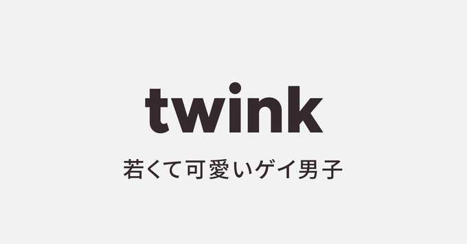 Twink 若くて可愛いゲイ男子 M Mロマンス小説 海外bl 原書を読むための単語帳 ムチでメモ